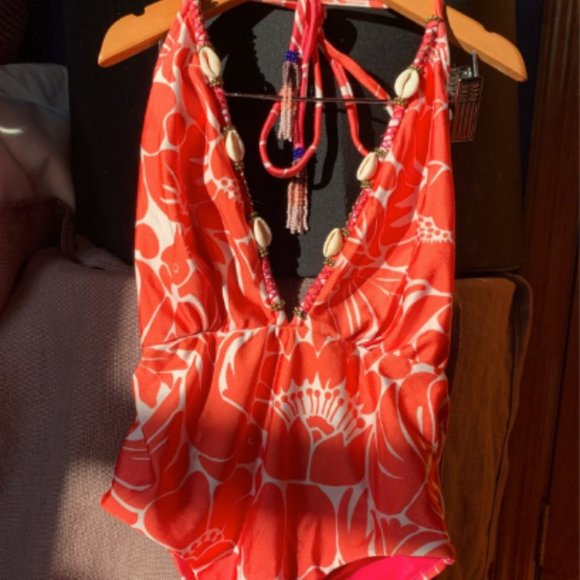 Farm Rio one piece Swimsuit size XS - Picture 2 of 10